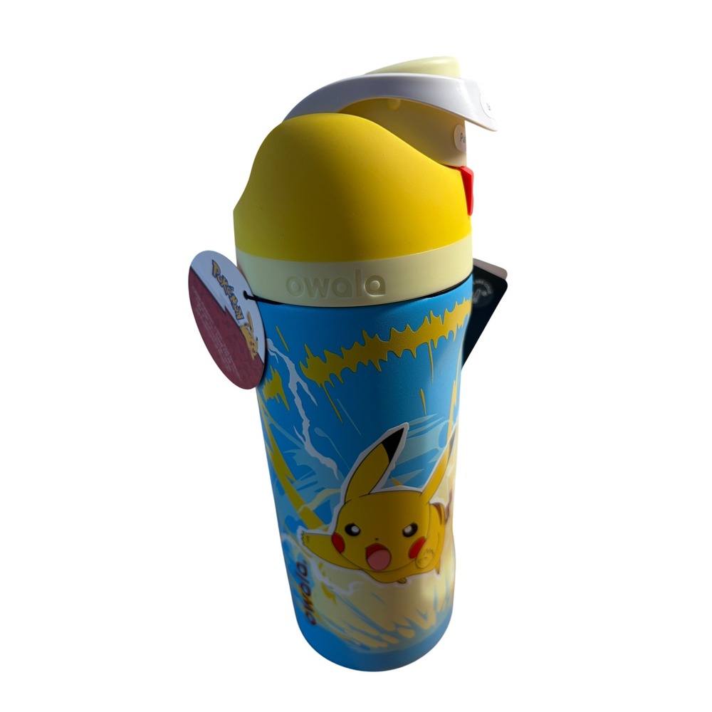Pokemon x Owala FreeSip 16oz Pokemon Pikachu Insulated Water Bottle NWT